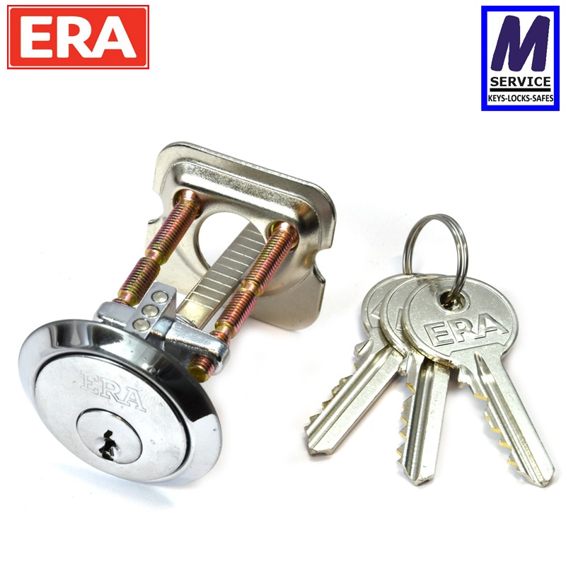 Era Rim Cylinder, Polished Chrome Era Rim Cylinder, Polished Chrome