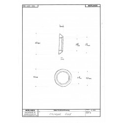 Cylinder Rose dimensions