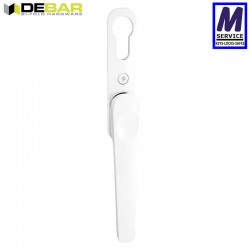 Debar handle for Bi fold doors - white