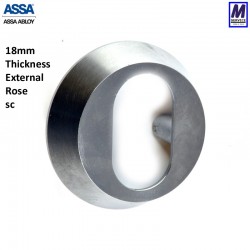 External Assa Cylinder Ring, 18mm, sc