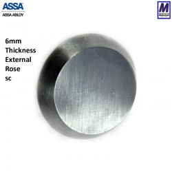 Assa cylinder ring, external blanking, 6mm