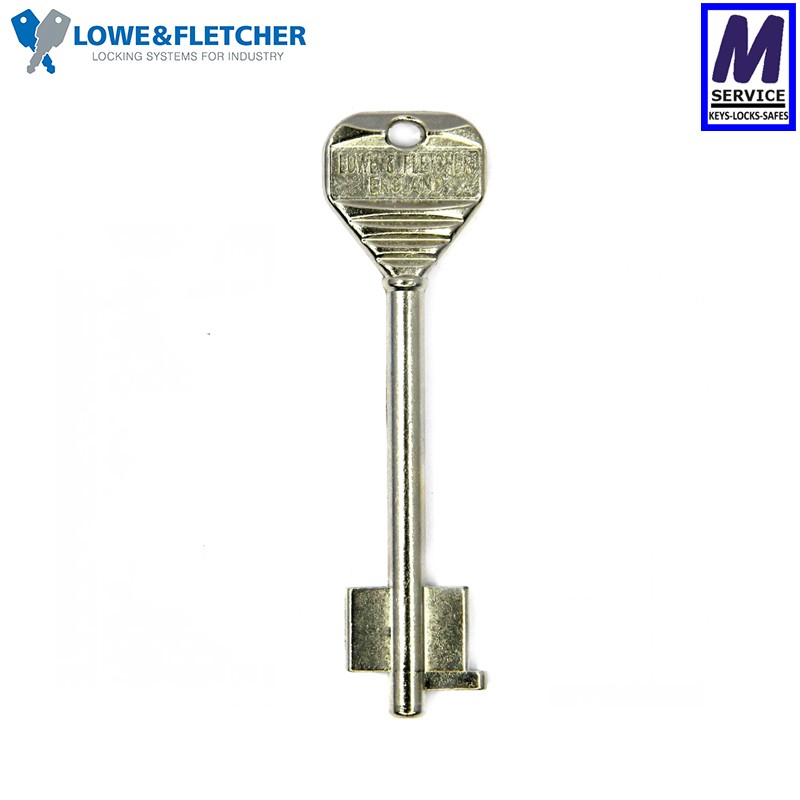 Double bit pin safe blank Double bit pin safe blank