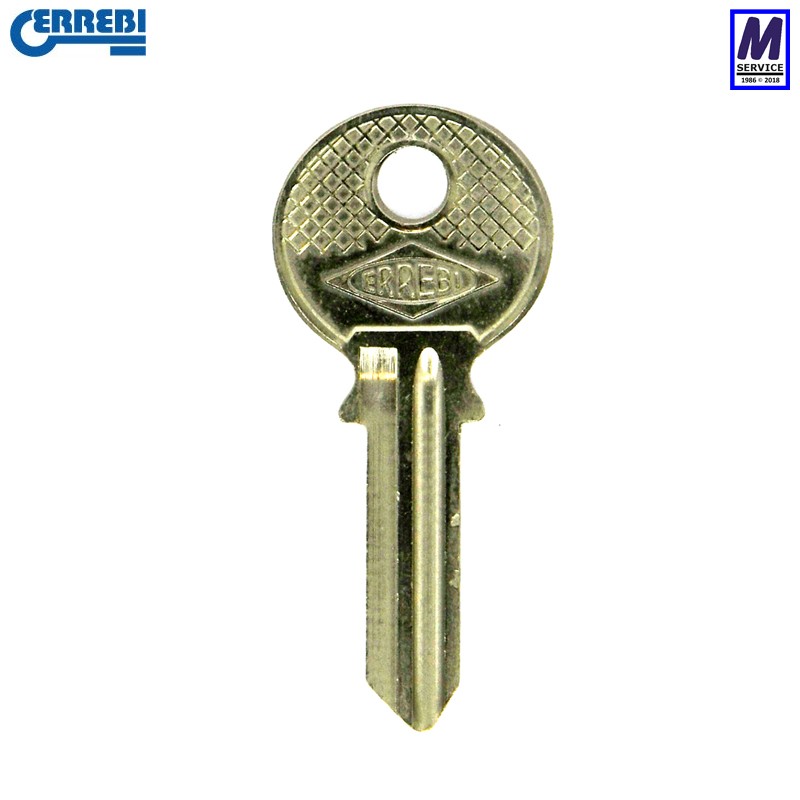 Errebi VIS4 keyblank for VIS Errebi VIS4 keyblank for VIS