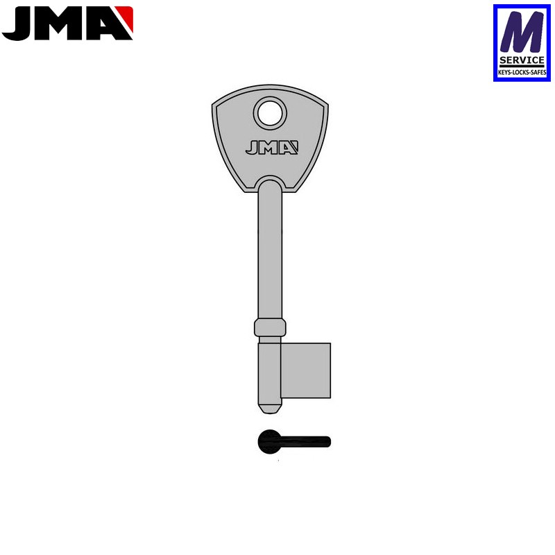 JMA WM1G Merchant/WMS key blank